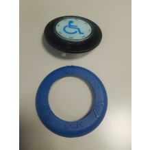 Disabled Button -CAPTRON Wheelchair Flat Button -CST-D.SIP.4603A