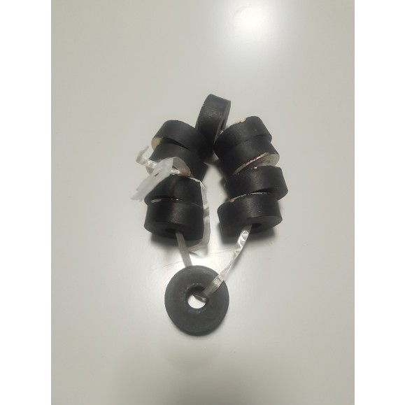 Rubber damping pad